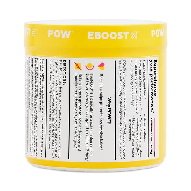 Eboost Pow Pre Workout Tropical Punch Thrive Market