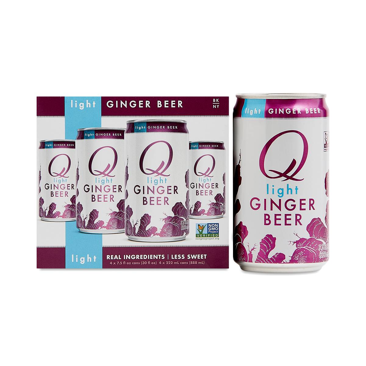 Q Drinks Light Ginger Beer Thrive Market