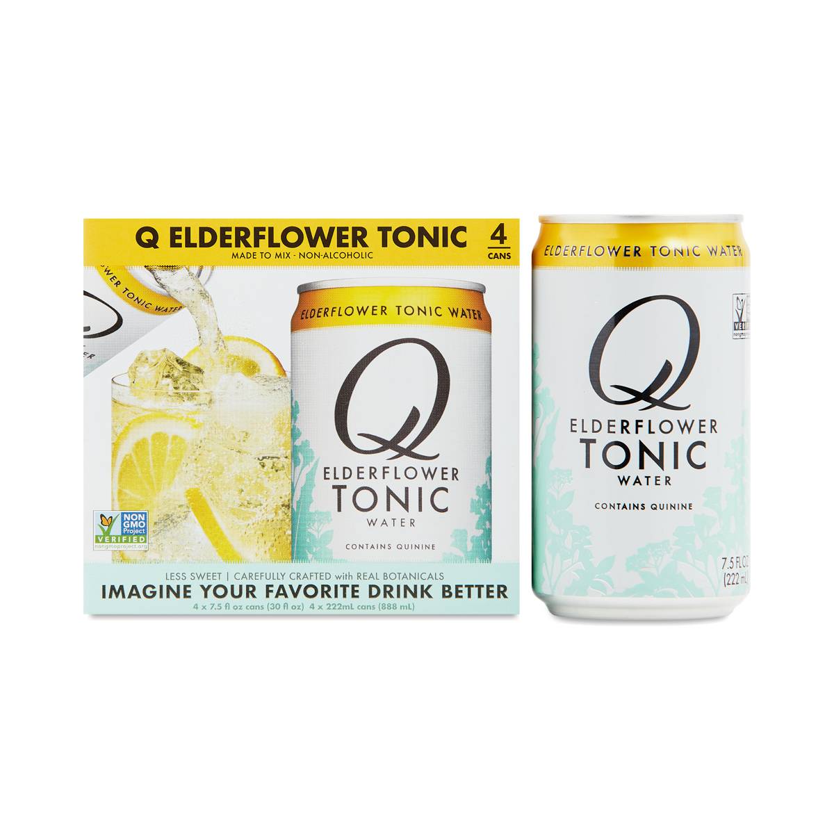 Q Mixers Tonic Water, Elderflower Thrive Market