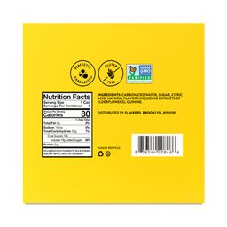 Tonic Water, Elderflower