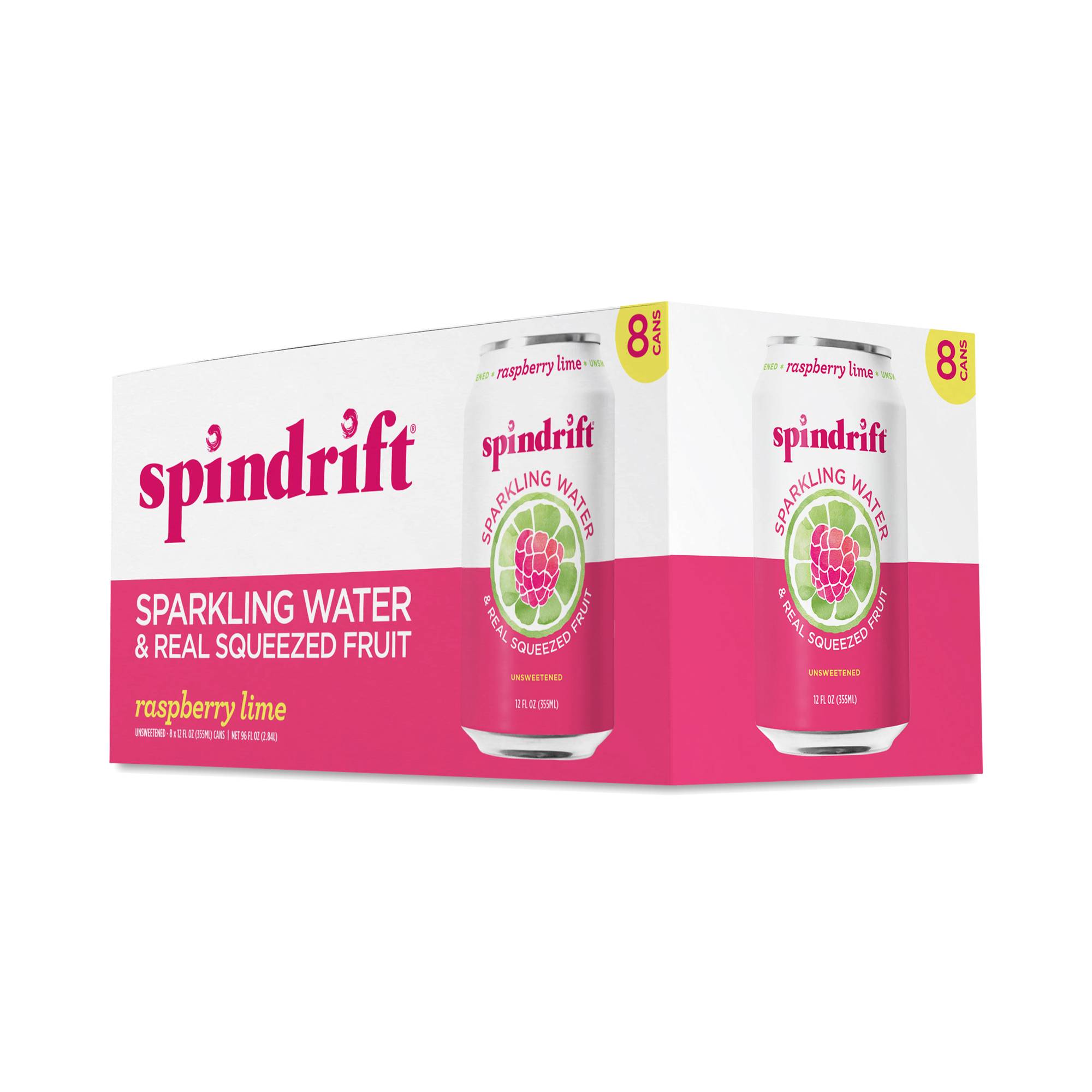 Sparkling Water, Raspberry Lime