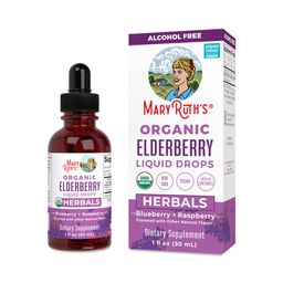Organic Elderberry Drops, Blueberry Raspberry