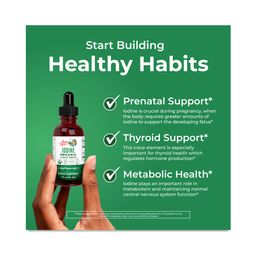 Iodine Organic Liquid Drops, Unflavored