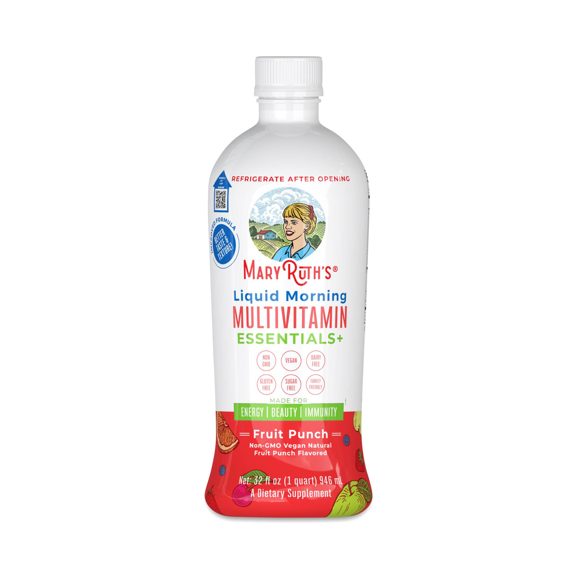 Morning Multivitamin Liquid, Fruit Punch