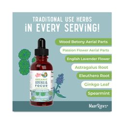 Organic Adrenal & Focus Liquid Extract