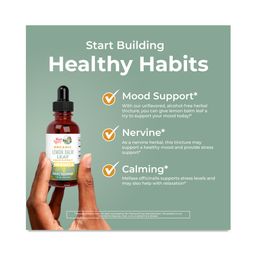 Organic Lemon Balm Drops