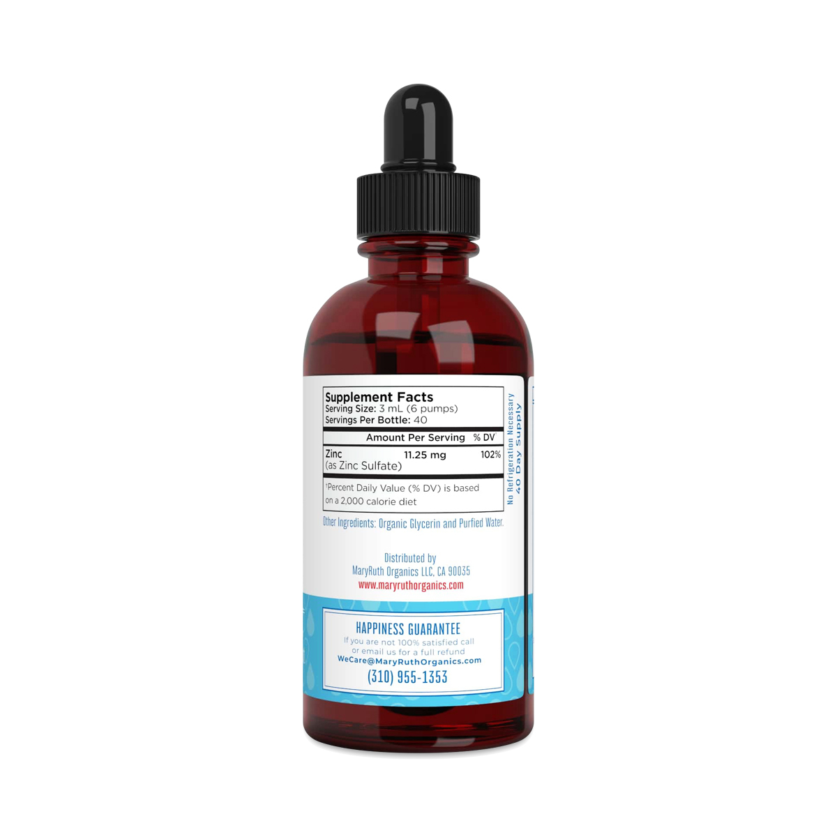 MaryRuth Organics Liquid Ionic Zinc Drops, Unflavored Thrive Market