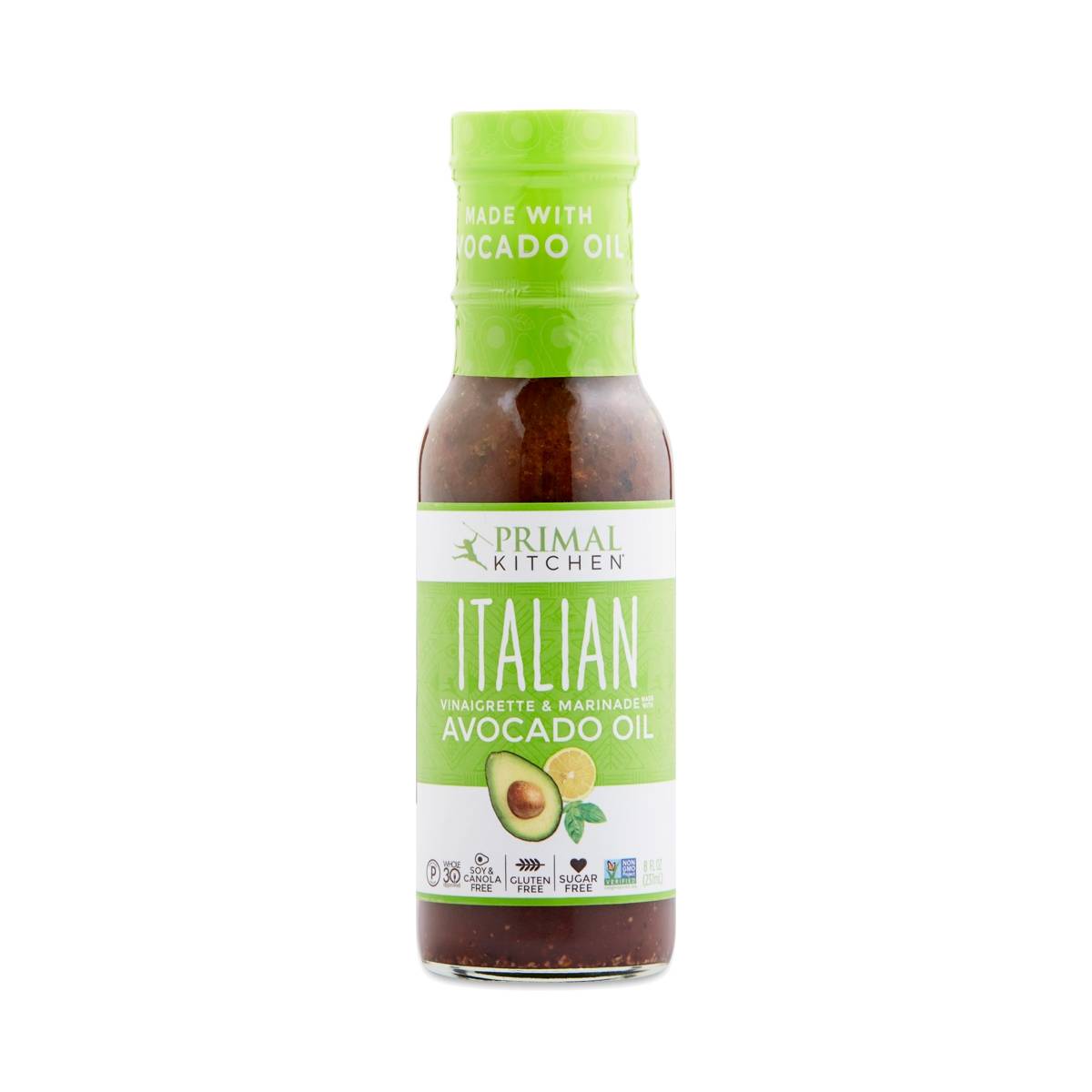 Primal Kitchen Vinaigrette, Greek, Avocado, Oil (6X8 OZ)