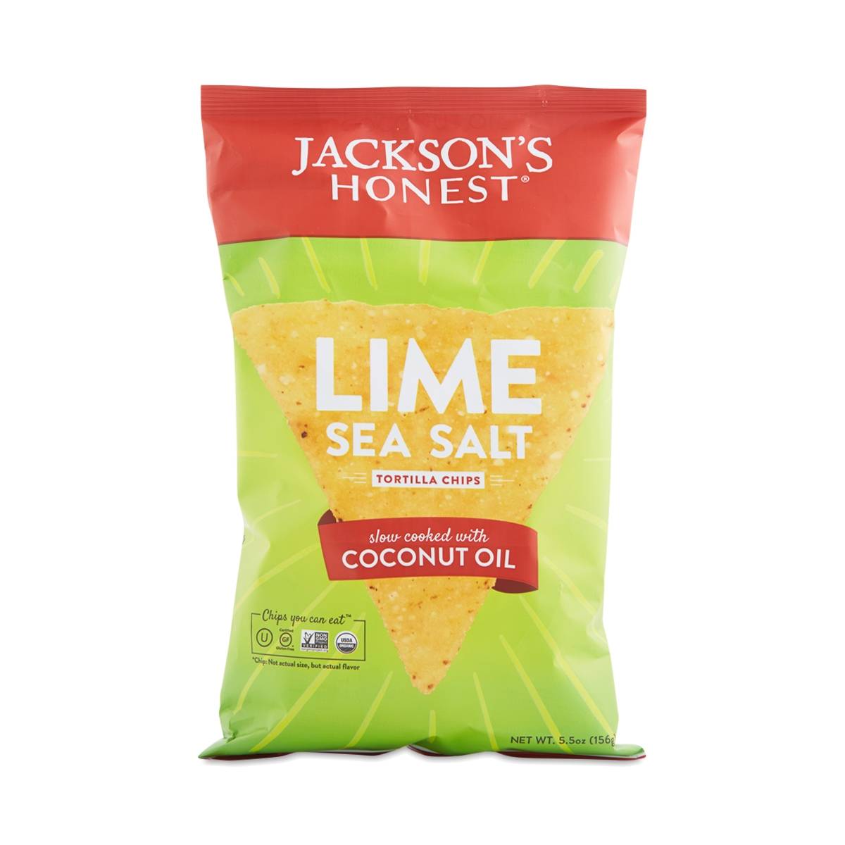 Lime & Sea Salt Tortilla Chips by Jackson's Honest Thrive Market