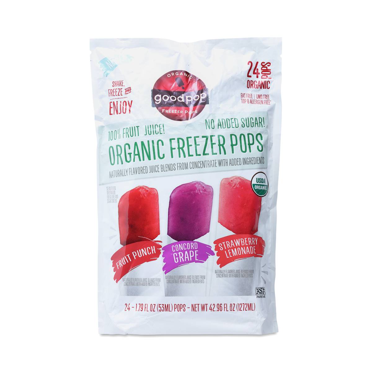 Organic Freezer Pops by GoodPop Thrive Market