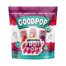 Organic Freezer Pops, Variety Pack