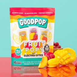 Freezer Pops With Electrolytes, Variety Pack