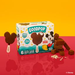 Dairy-Free Pops, Mickey Mouse Fudge n' Vanilla