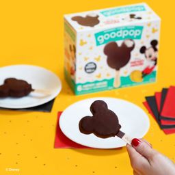 Dairy-Free Pops, Mickey Mouse Fudge n' Vanilla
