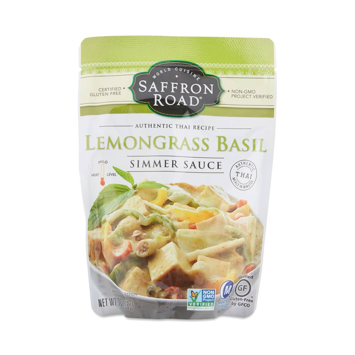 Lemongrass Basil Simmer Sauce by Saffron Road Thrive Market
