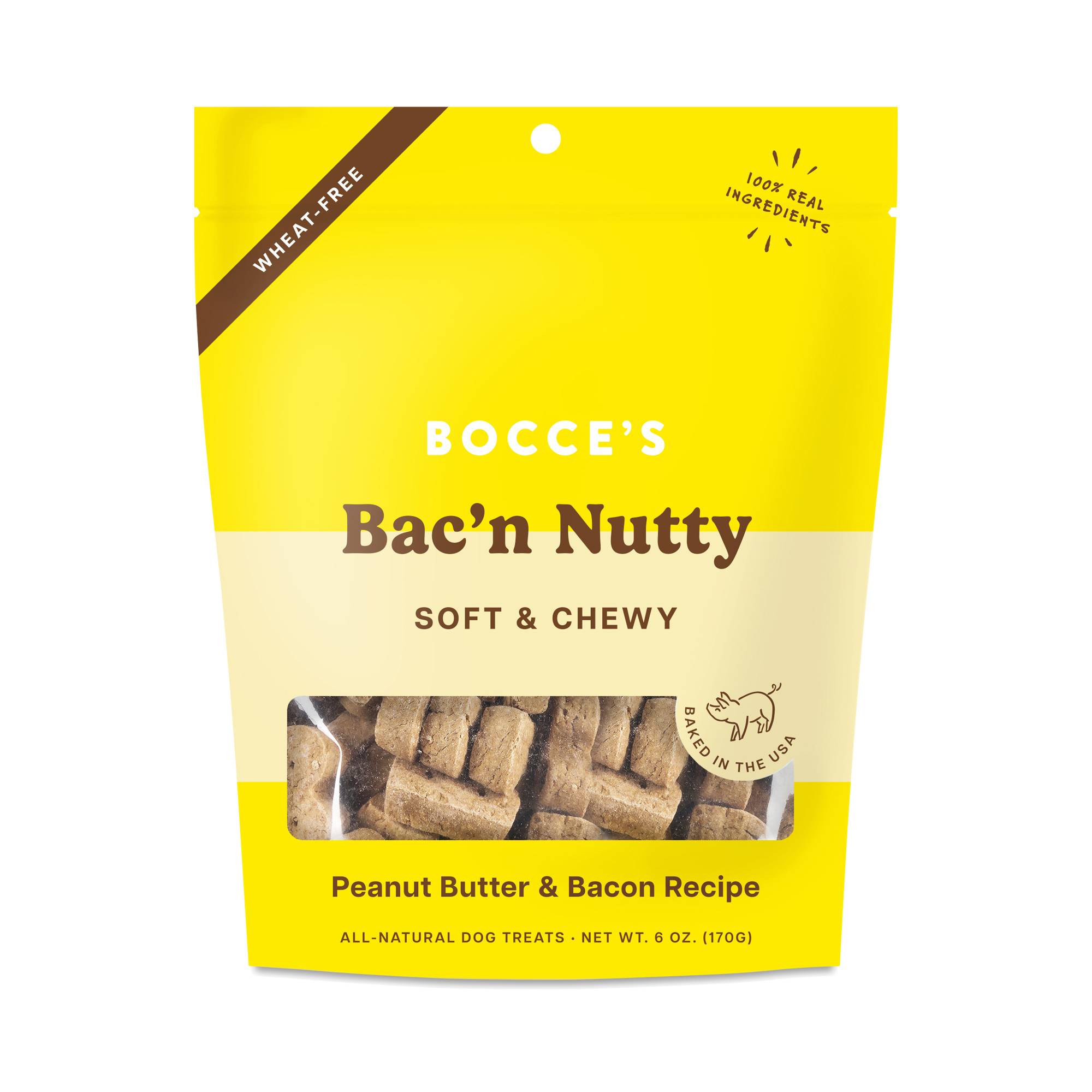 Bac'n Nutty Soft & Chewy Dog Treats