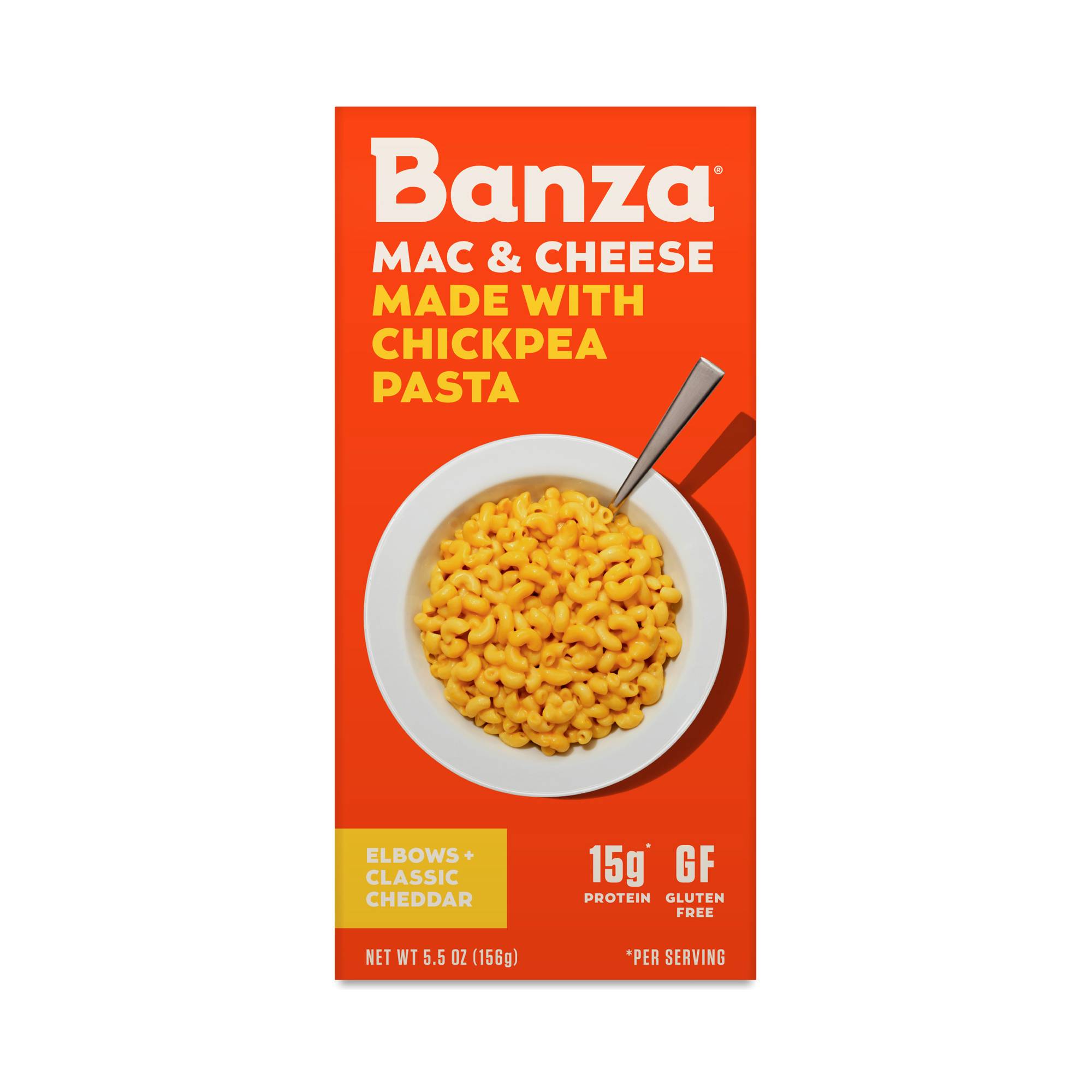 Chickpea Pasta Cheddar Mac & Cheese Elbows