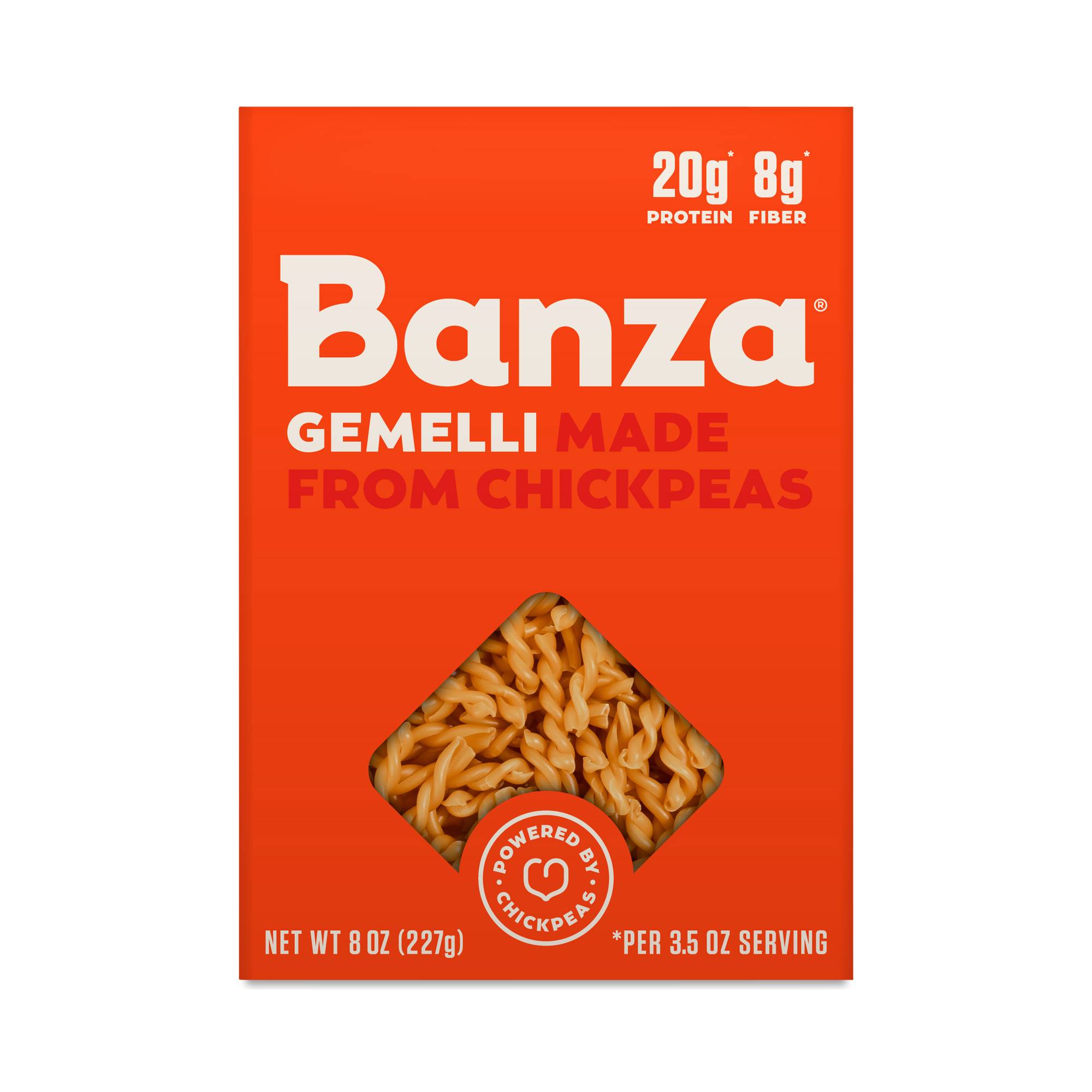 Chickpea Pasta, Gemelli