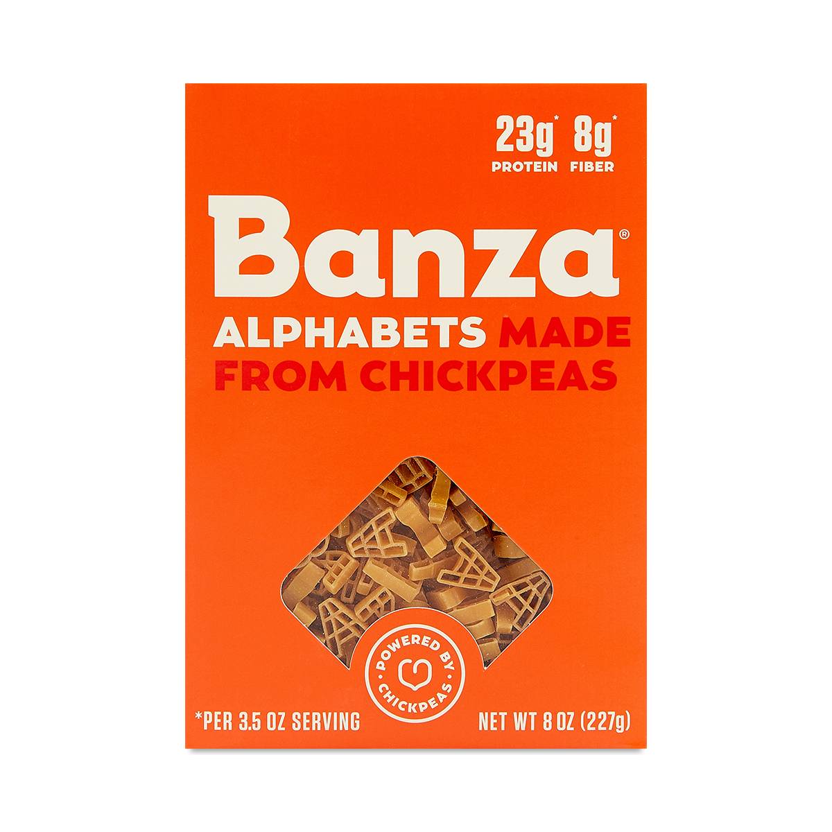 Banza Chickpea Pasta, Alphabets Thrive Market