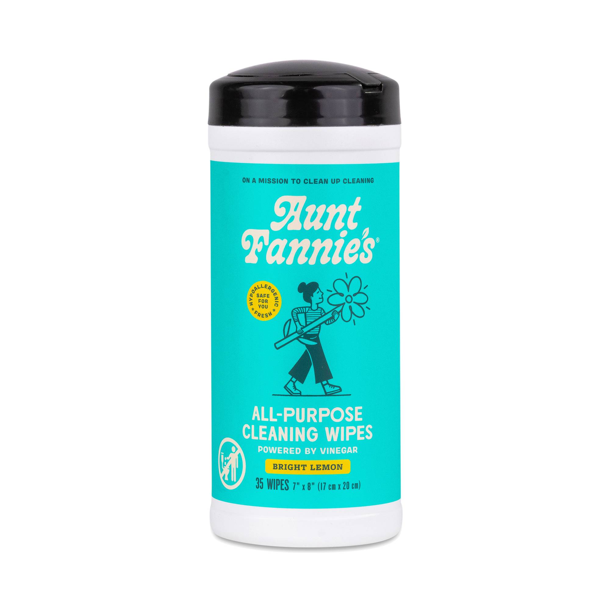 All-Purpose Cleaning Wipes, Bright Lemon