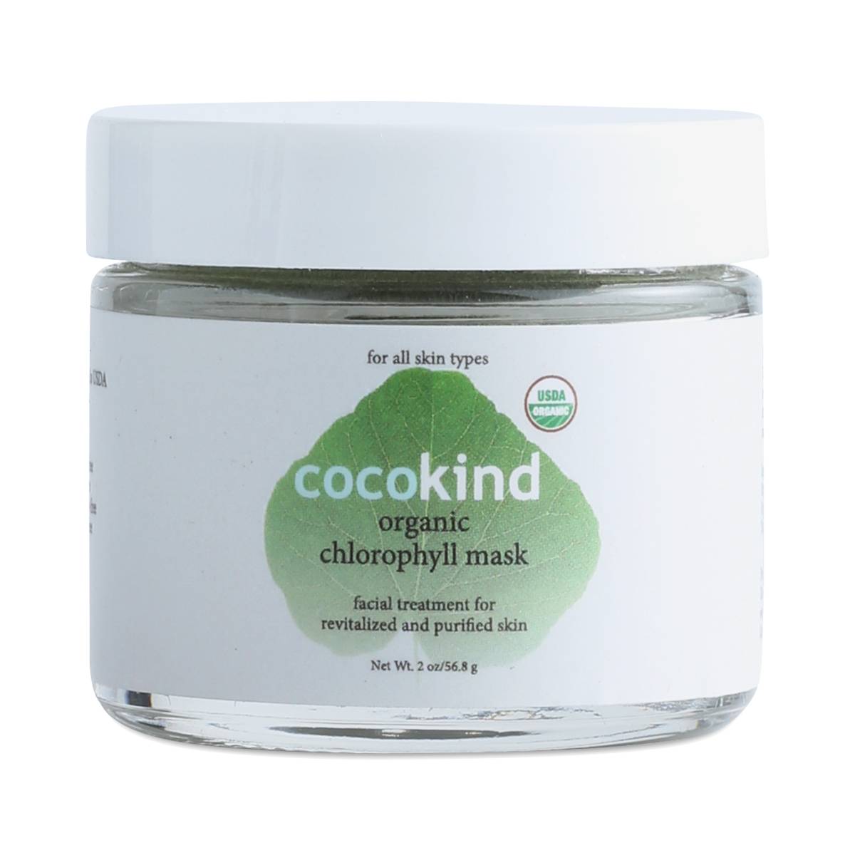 Organic Chlorophyll Face Mask by Cocokind Thrive Market