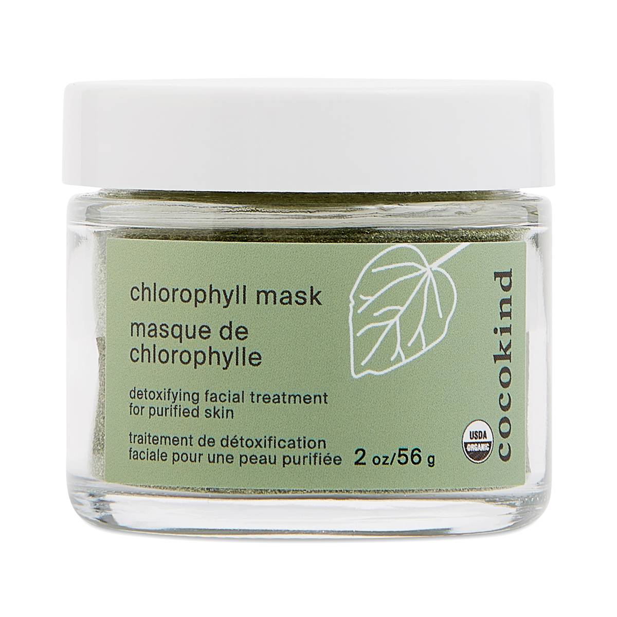 Organic Chlorophyll Face Mask by Cocokind Thrive Market