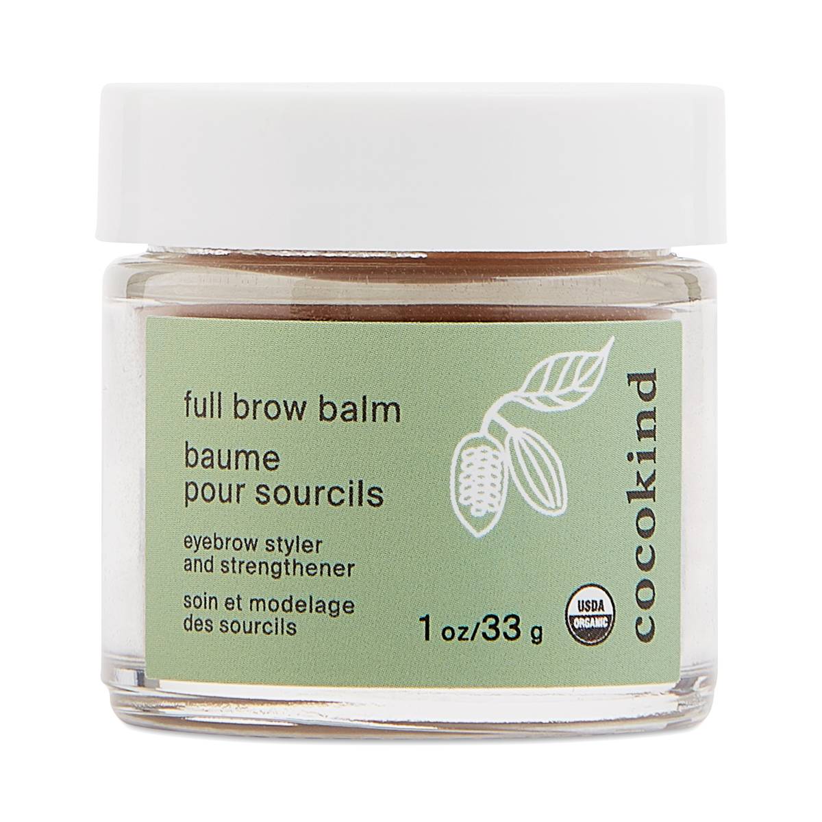 Organic Full Brow Balm by Cocokind Thrive Market
