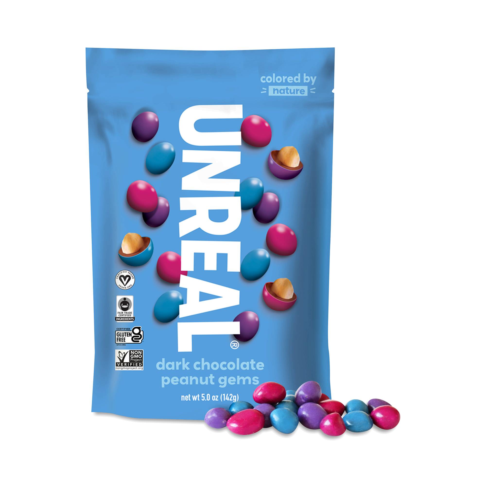 Dark Chocolate Gems, Peanut