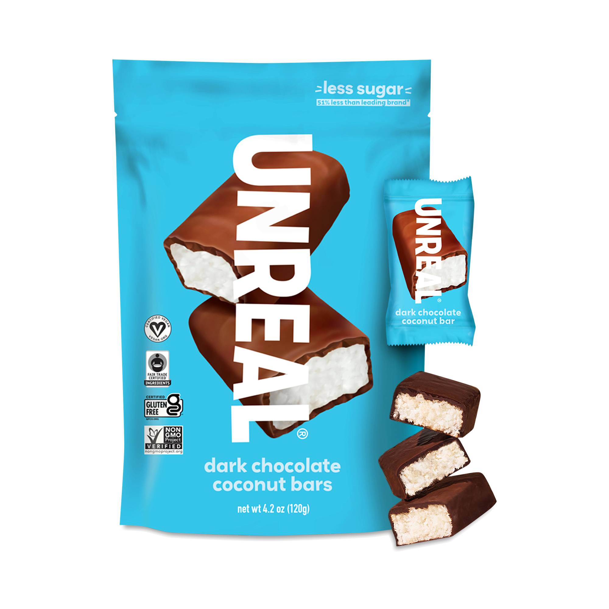 Dark Chocolate Bars, Coconut