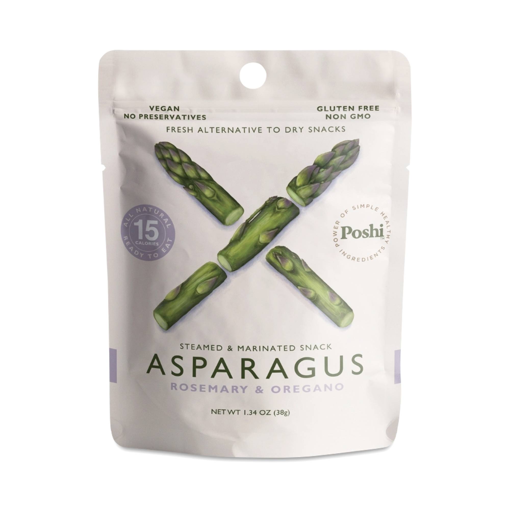 Steamed & Marinated Asparagus, Rosemary & Oregano