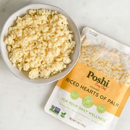 Steamed Riced Hearts of Palm