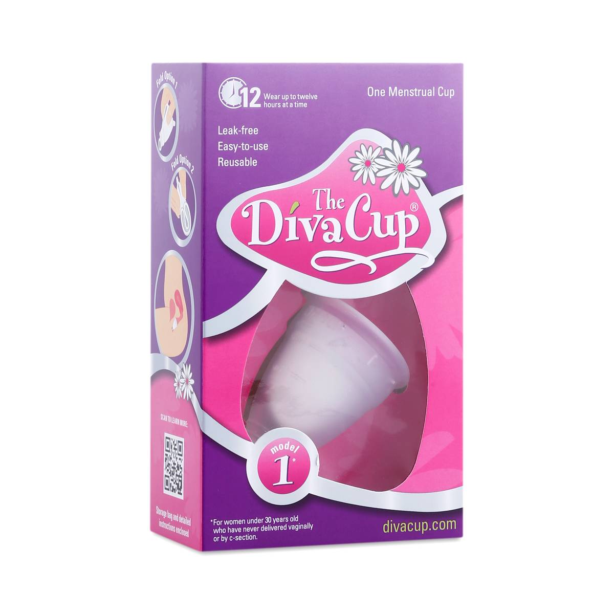 Diva Cup Model 1 Pre Childbirth Menstrual Cup Thrive Market