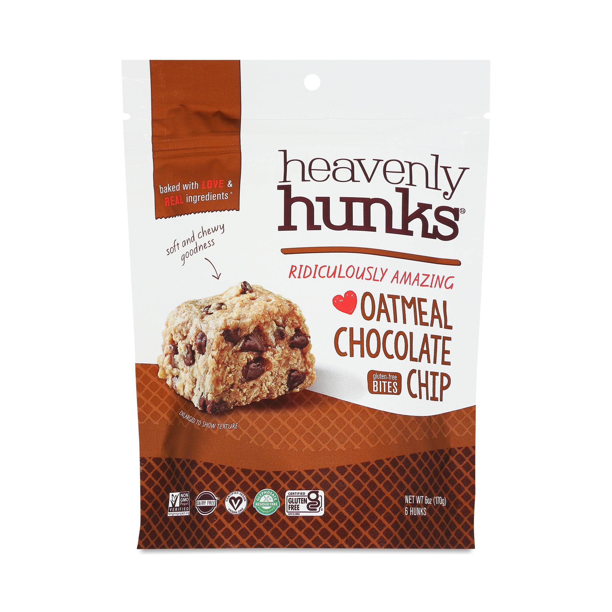 Gluten-Free Bites, Oatmeal Chocolate Chip