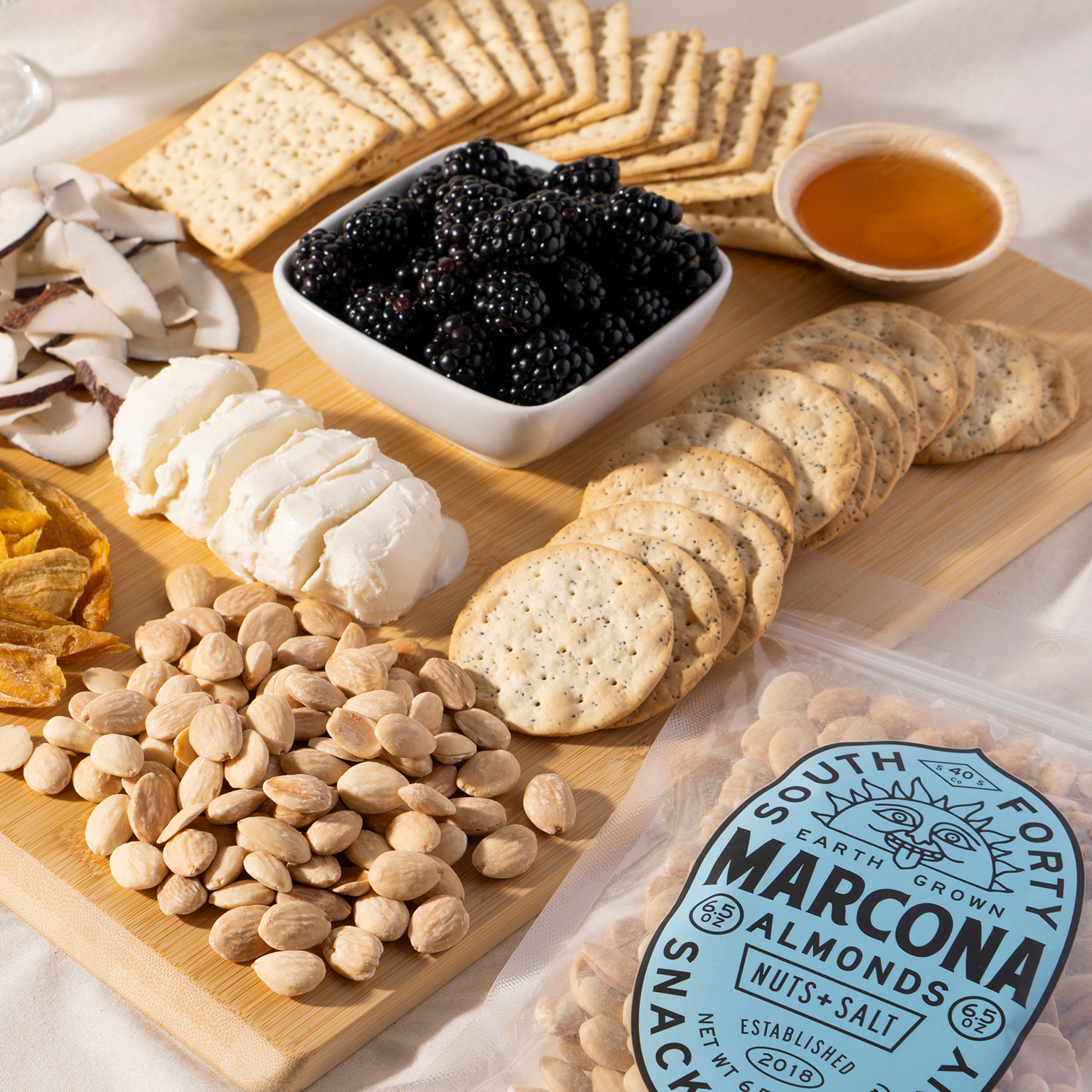 South 40 Snacks Marcona Almonds, Nuts & Salt | Thrive Market