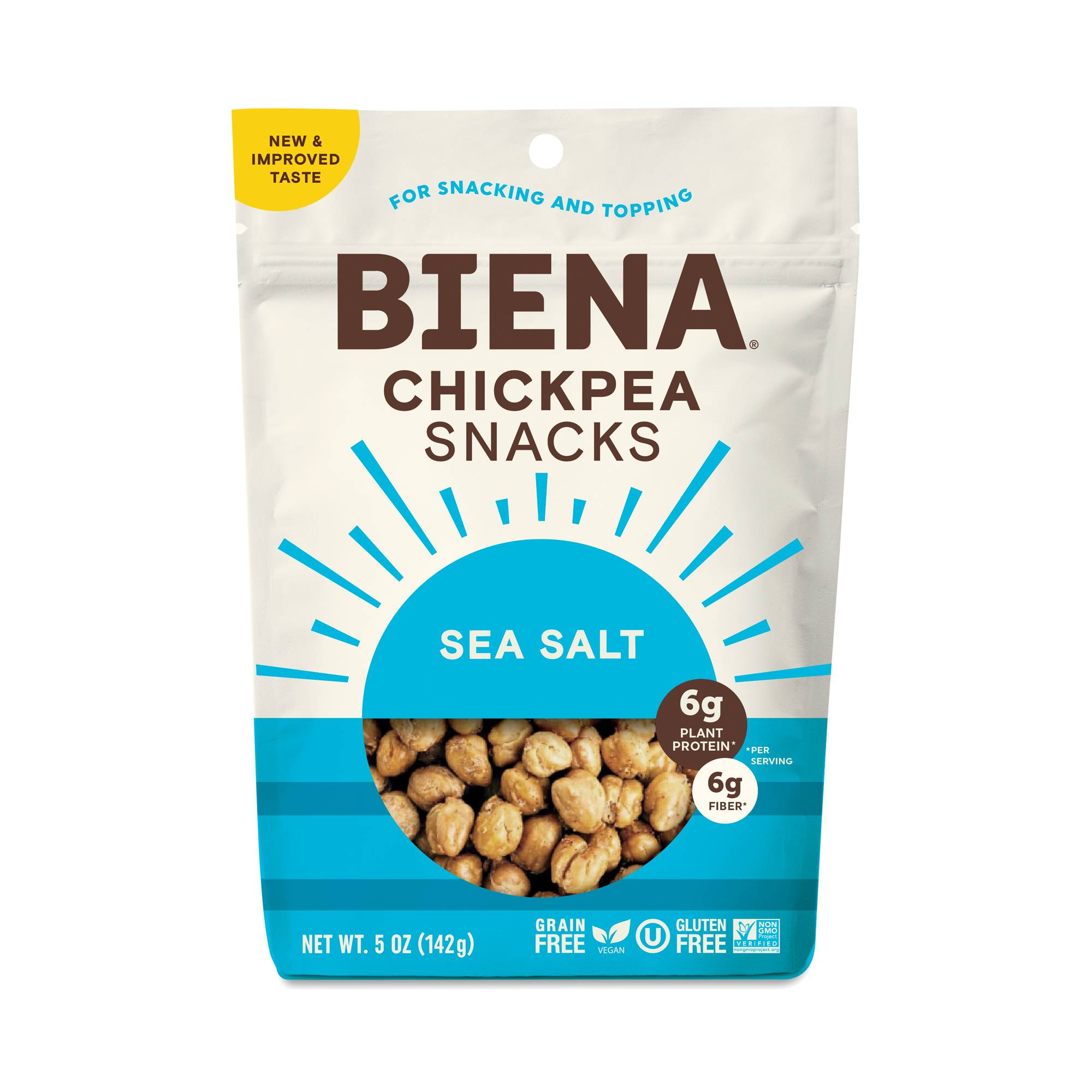 Sea Salt Chickpea Snacks