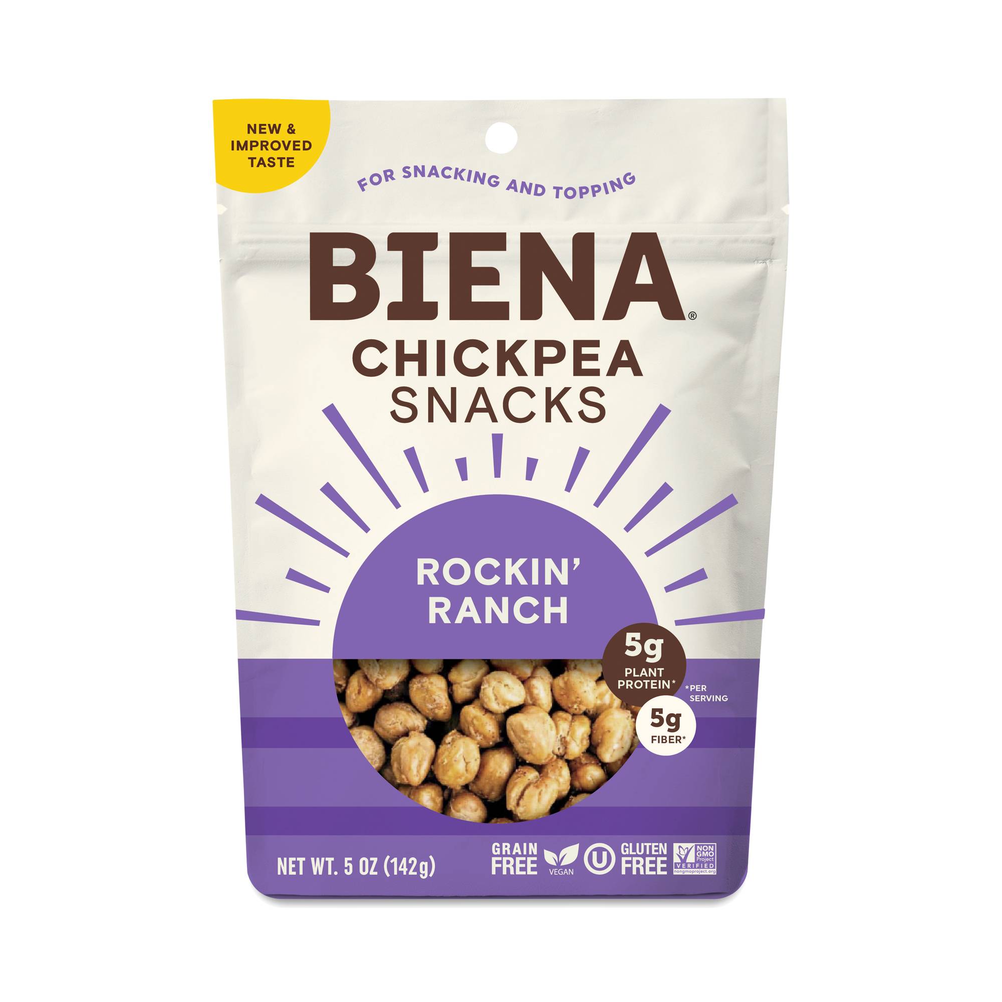 Rockin' Ranch Chickpea Snacks
