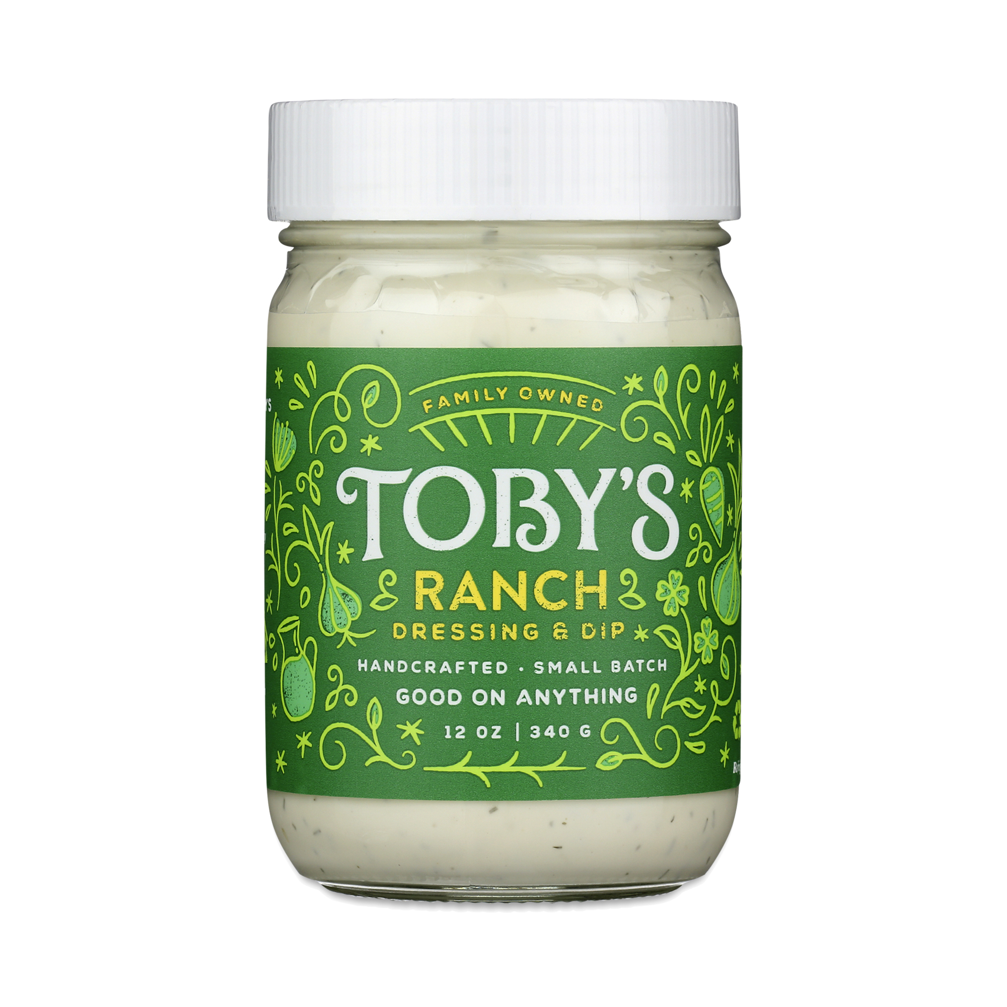 Toby's Family Foods Dressing & Dip, Ranch | Thrive Market
