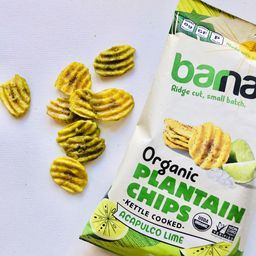 Organic Plantain Chips, Acapulco Lime