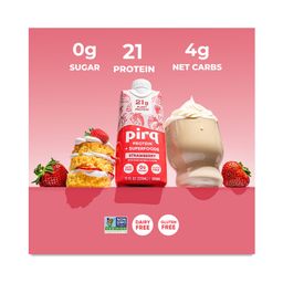 Superfood Dairy-Free Protein Shake, Strawberry