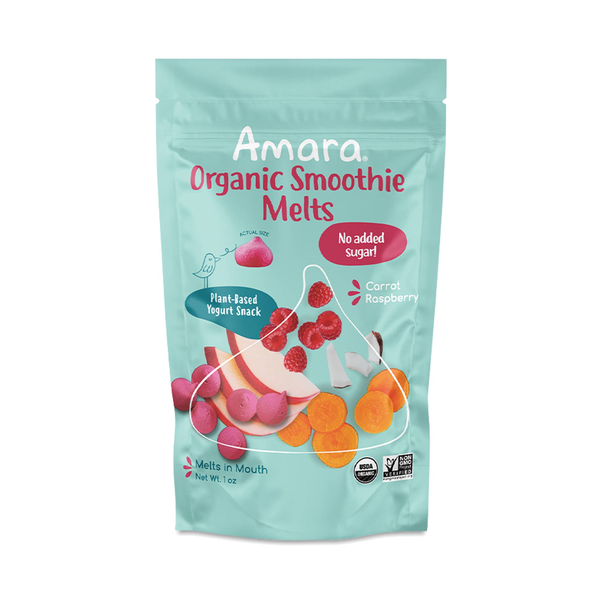 Plant-Based Yogurt Melt, Carrot Raspberry