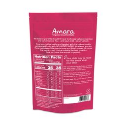 Organic Smoothie Melts, Carrot Raspberry