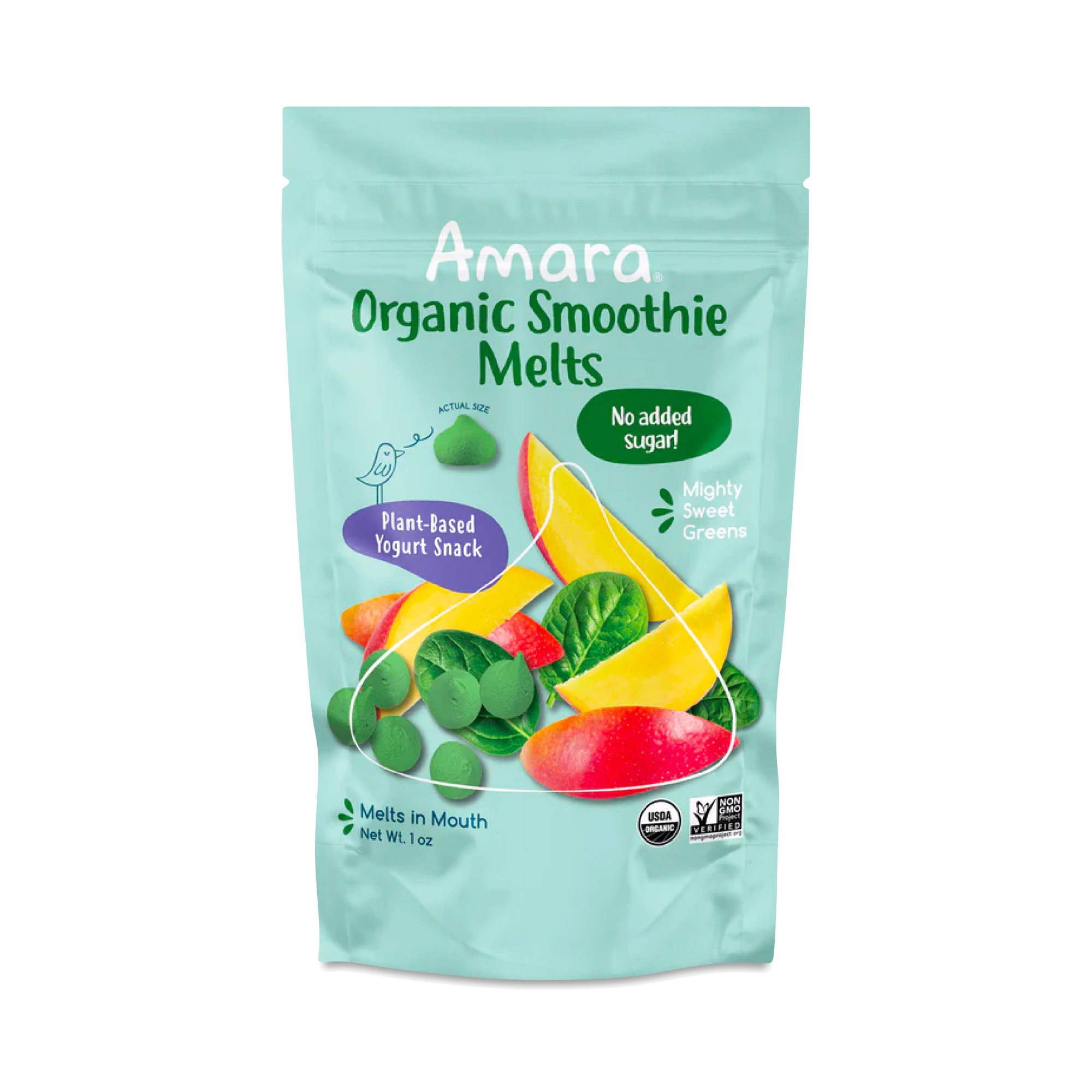 Amara Plantbased Yogurt Melts, Mighty Sweet Veggies Thrive Market