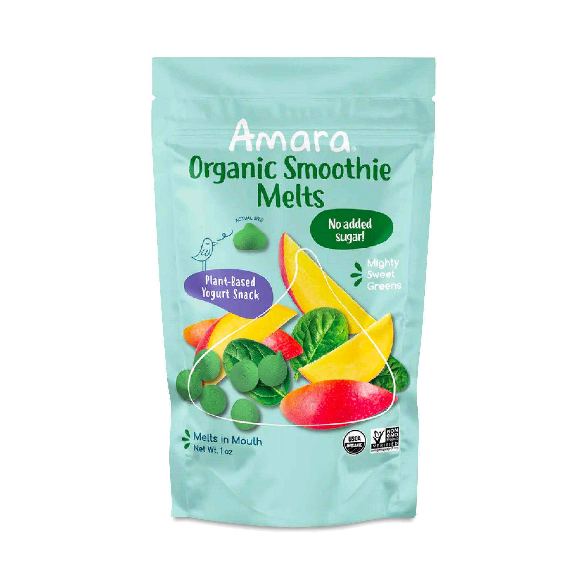 Plant-based Yogurt Melts, Mighty Sweet Veggies