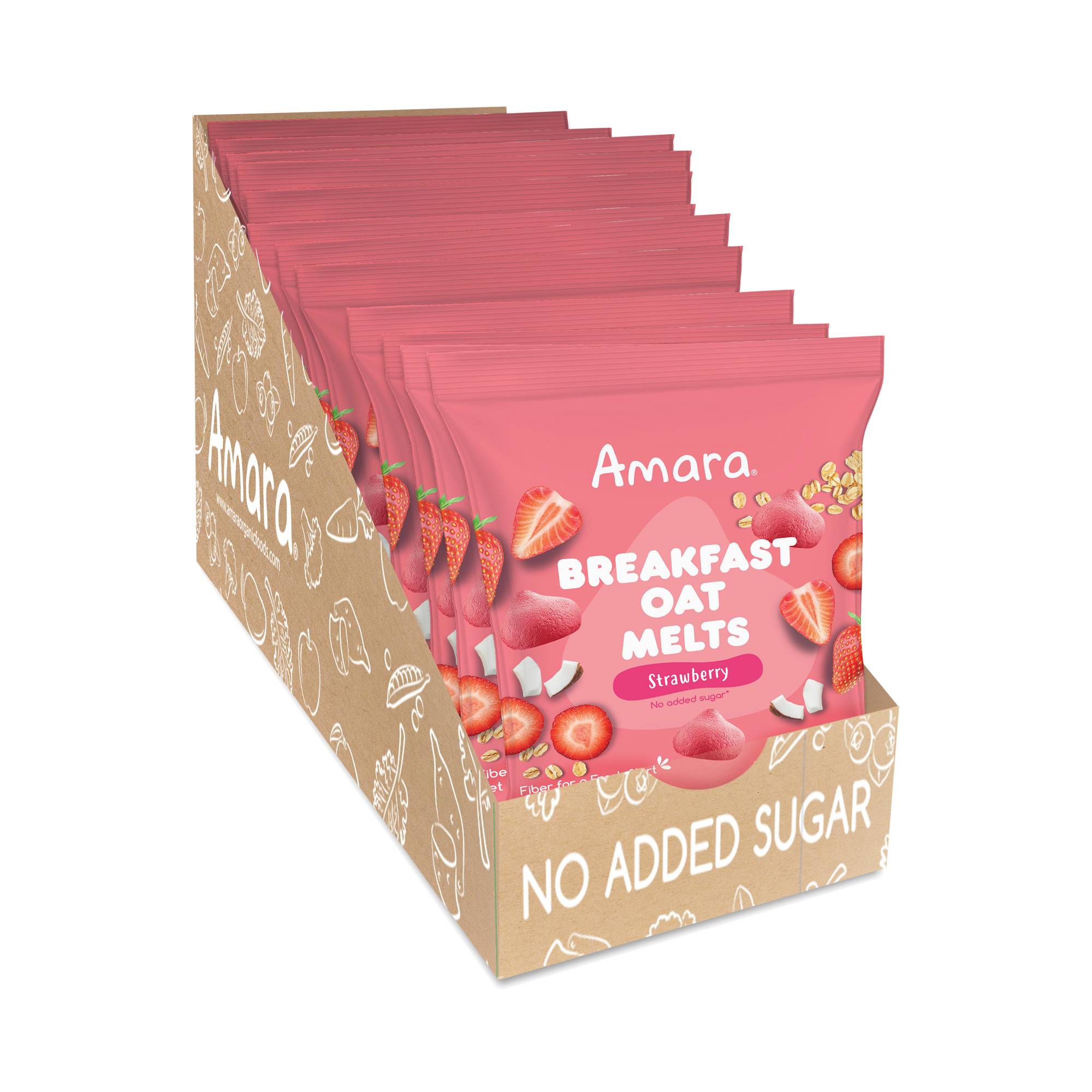 Organic Breakfast Oat Melts, Strawberry