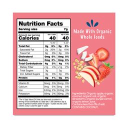 Organic Breakfast Oat Melts, Strawberry