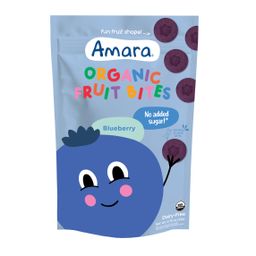 Organic Fruit Bites, Blueberry