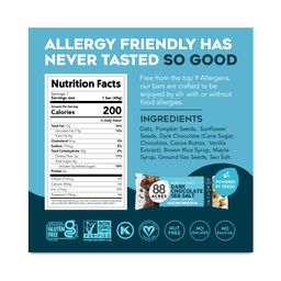 Seed & Oat Bar, Dark Chocolate Sea Salt