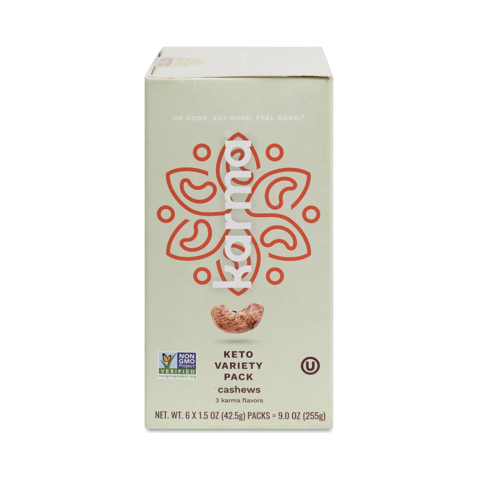 Wrapped Cashews, Keto Variety Snack Pack