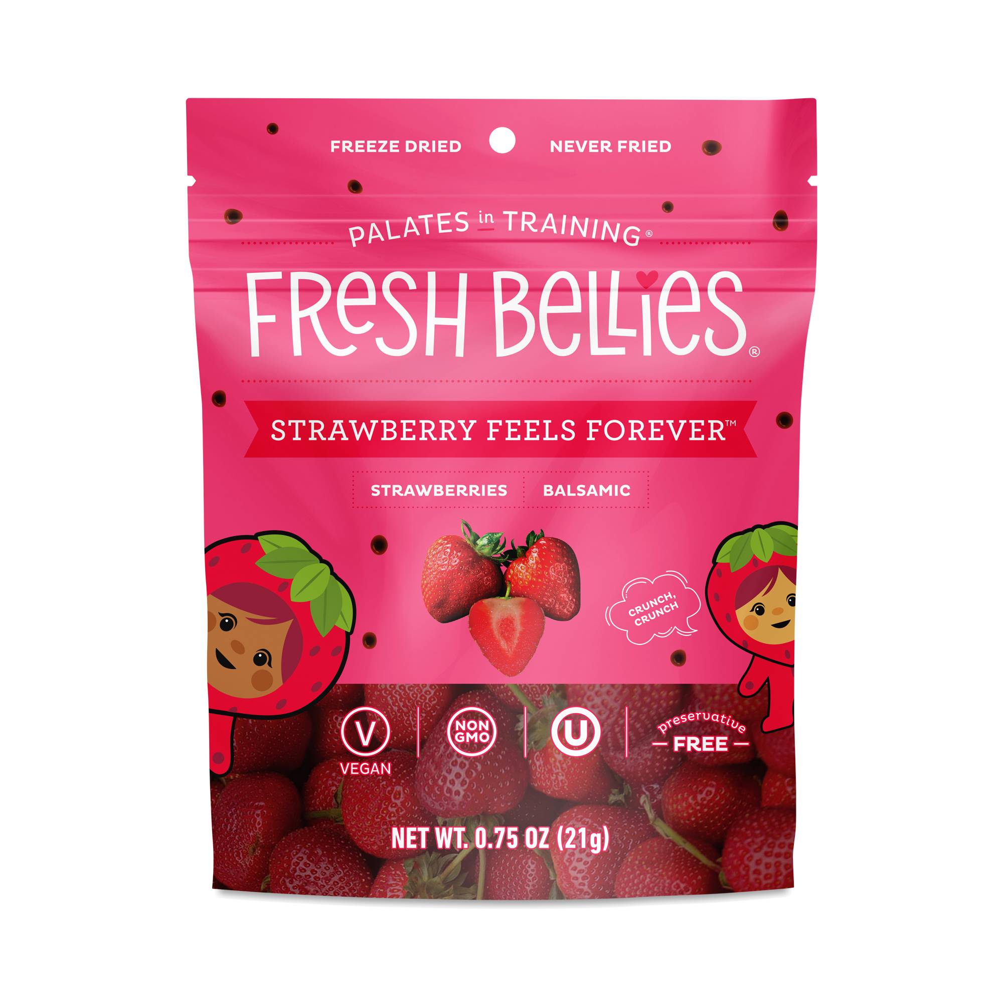 Freeze Dried Snacks, Strawberry & Balsamic