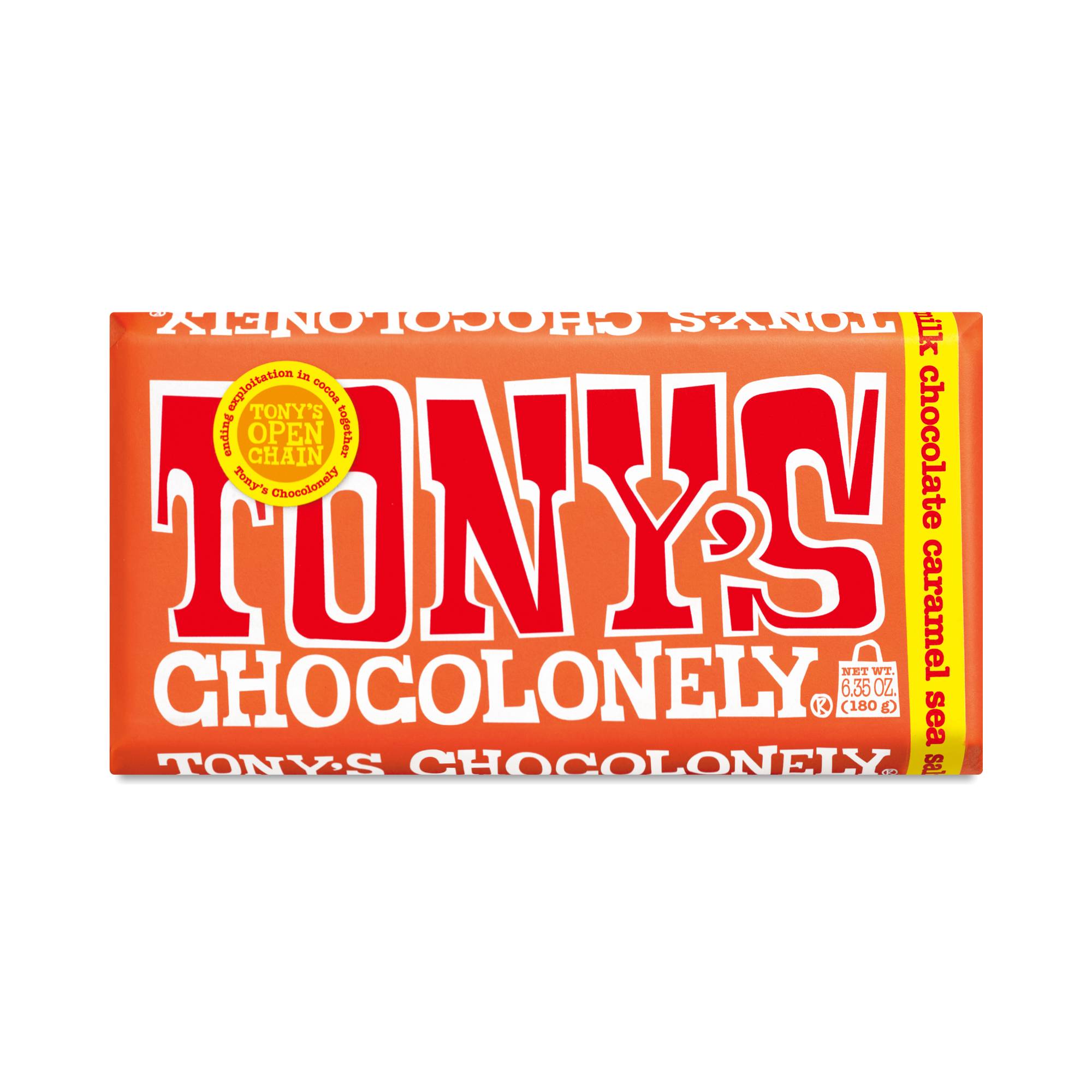 Milk Chocolate 32% Bar, Caramel Sea Salt